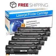 5 Pack CF283A 83A Black Toner for HP LaserJet Pro M201n M201dw M225dn M225dw MFP
