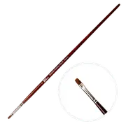Art Spectrum Brush Synthetic Kolinsky Long Handle - Flat Size - 2