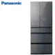Panasonic國際牌650L六門玻璃變頻電冰箱 NR-F658WX-S1(雲霧灰)