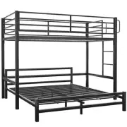 KINGSTON SLUMBER Single Loft Bed And Double Underbed, Multifunctional, Space