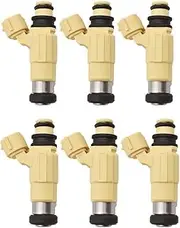6 X OE Fuel Injectors CDH240 69J-13761-00-00 Compatible with Yamaha 2002-2012 F200 F225