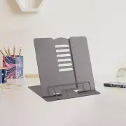 Small Desk Stand Metal Reading Rest Holder Adjustable Cookbook Documents Holder