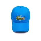 Lacoste Ibiza Contrast Strap And Oversized Crocodile Strapback Cap - OSFA