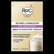 RoC Retinol Correxion Line Smoothing MAX Hydration Cream Day & Night Contour .