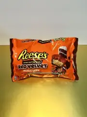 〽️New Limited Edition Reeses Red Velvet Miniatures Peanut Butter Cups Bag 9.9oz