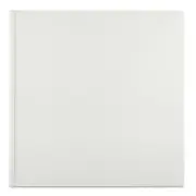 Large Format Album "Wrinkled", 30 x 30 cm, 80 White Pages, White