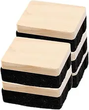 TOGEVAL Set of 5 Whiteboard Erasers Mini Chalkboard Chalk Eraser Dust Office and Classroom Tools