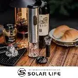 在飛比找遠傳friDay購物優惠-Solar Life 索樂生活 304不鏽鋼電動紅酒開瓶器+