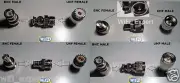 UHF Male PL-259 Female SO-239 To BNC Male Female COAX RF Connector Adapter USA