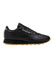 [Reebok] Classic Black Leather Shoes