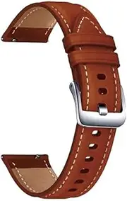 [MGTCAR] Hot 22mm Leather Strap For Garmin Vivoactive 4 /Venu 2/Garmin Active Bracelet For Forerunner 745 / Fenix Chronos Watch Bands