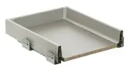 Kaboodle METAL SIDED DRAWER 450mm Soft Close, 40Kg Capacity GREY *Aust Brand