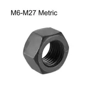 M6-M27 Metric Carbon Steel Grade 8.8 Hex Screw Nuts Hexagon Nut Locknut