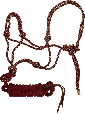 Weaver Leather Diamond Braid Rope Halter and Lead