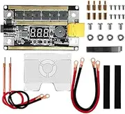 99 Gears 8V-24V Spot Welder Kit Digital Power Adjustable Spot Welding Pen Control Board Nickel Sheet For 18650 Lithium Battery (Protective case type)
