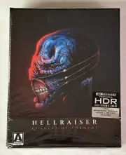 HELLRAISER: QUARTET OF TORMENT CHATTERER SLIPCASE LIMITED 4K UHD New! Rare!