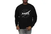 NASA Mens Classic Insignia Logo Sweatshirt (Black) - UTBI1834