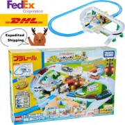Takara Tomy Pla-rail Let's play with Tomica! Cancan railroad crossing set