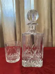 I Have 2 Sets Of Brock Whisky Decanter With 4 Old Fashion Whiskey Glasses.