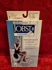 JOBST Ultrasheer Knee Hi CT Stockings 8-15mmHg Classic Black 9.5-11 New In Box