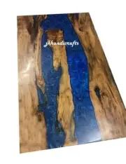 Walnut Custom Order Epoxy Table Top Resin Live Edge River Bedroom Furniture
