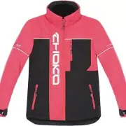 REBEL JUNIOR JACKET NYLON ROSE RED SIZE 14 Snowmobiling Gear Waterproof 123123