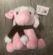 Aurora Hamlet Pig Plush Pink Piglet Stuffed Animal Toy 8" NWT