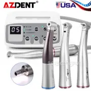 AZDENT Dental LED Brushless Electric Micro Motor/1:1/1:5 Contra Angle Handpiece