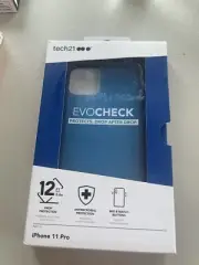 Tech21 EvoCheck Phone Case For Apple iPhone 11 Pro Blue 11 Ft Drop Protect New