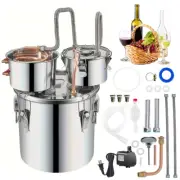 50L 30L 19L Alcohol Distiller Water Spirit Boiler Home Brew Copper Alcohol Still