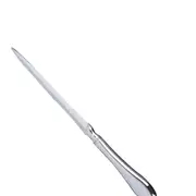Portable Alloy Letter Envelope Opener with Gift Box Practical Paper Cutter for Home Shop (Silver)