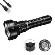 LED Tactical Flashlight Rechargeable - TD01C Tactical Flashlight High Lumens ...
