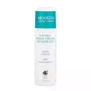 MooGoo - Natural Fresh Cream Deodorant Lemon Myrtle 115mL Roll On Aluminium Free