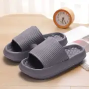 Women'S Thick Platform Cloud Slippers EVA Soft Sole Pillow Slides Summer Beach F