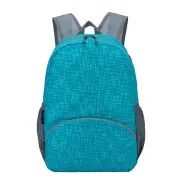 20L Oxford Foldable Backpack 14inch Laptop Backpack Ultralight Waterproof School Bag Outdoor Camping Travel SKYBLUE COLOR