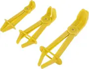 3pcs Hose Clamp Pliers Automotive Hose Pinch Off Tool for Brake Line Versatile for Easy Use Car Repairs Durable Plastic with Angled Design