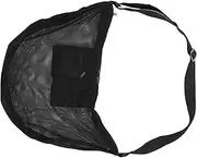Single Ball Mesh Carry Bag Lightweight Shoulder Strap Basketball Storage Bag for Easy Transport for Sports Equipment and Outdoor Activities