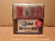 AT&T IBM Formatted 3.5 DS/HD Diskettes - 25 Total Factory Sealed