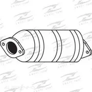 Redback Cat Conv Bolt On to suit Honda Prelude Cat - C9902