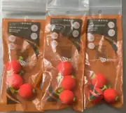 South Bend 3 Packs 1” Fishing Bobbers Foam Round Snap on Floats Saltwater Tackle