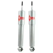 2x Rear KYB Gas-A-Just Shock Absorbers for Daimler Double Six SB 6.0 VI2 RWD