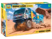 Zvezda 3657 Russian Red Bull Rally Truck KAMAZ 43509 Scale Model 1:35 NEW BOX
