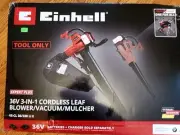Einhell 36v 3-in-1 Cordless Leaf Blower/vacuum/mulcher