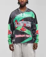 [LOITER] Loiter Cyber Hockey Jersey Black/multi - Size S S Black/Multi