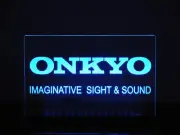 ONKYO ETCHED ACRYLIC LED SIGN