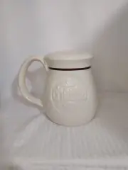 unbranded large parmesan cheese serveware porcelain container 5 in x 6 in