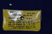 L31 - General Hardware - 9-- HEX Socket Keys - Allen Wrenches - [S-896]