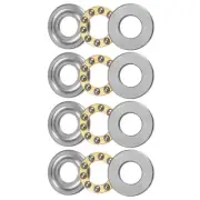 F9-20M Thrust Ball Bearing 9x20x7mm Brass with Washers ABEC3 4pcs