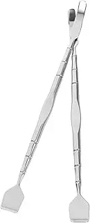 DONFAMDS 2Pcs Stainless Steel Blackhead Extractor Tool Pore Scraper for Women Lightweight Face Scraping Tool Blackhead Removal Durable Skin Care Accessory