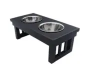 New Age Pet Dog Bowl Double Raised Sml Esp